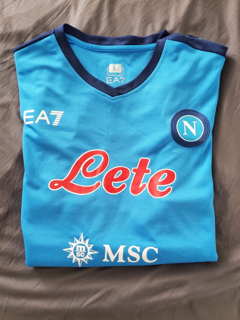 Napoli Home Jersey in Sky Blue - Men's Football Shirt